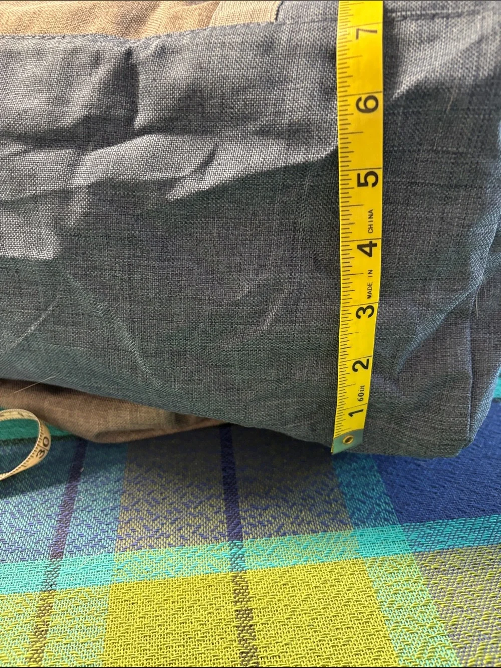 Travel duffel bag, folds into small pack